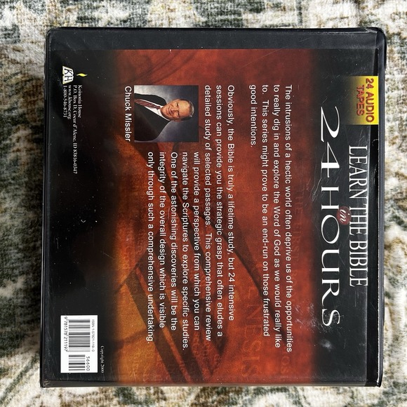 learn the bible in 24 hours Cassette Tapes - Picture 7 of 7